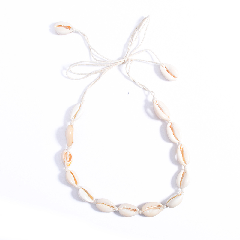 Boho Style Sea Shell Choker Necklace 5
