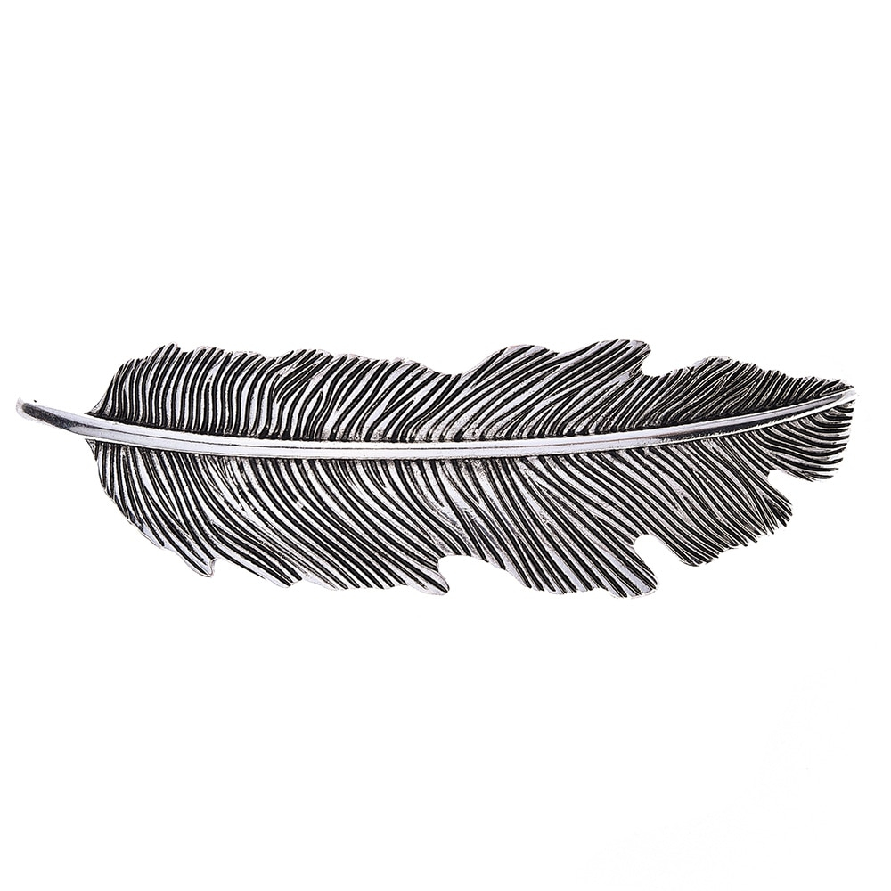 Women'S Boho Feather Shaped Hair Clip 3