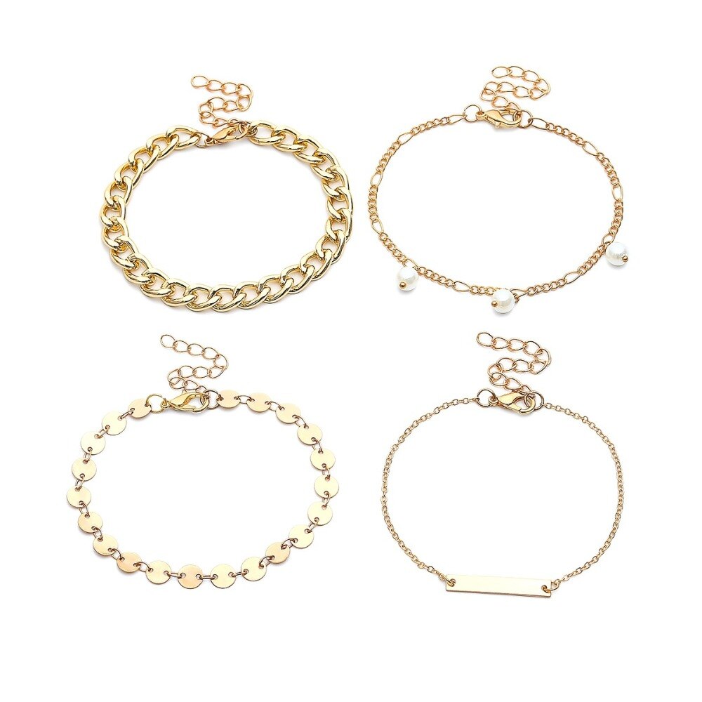 Women'S Bohemian Bracelet Set 4 Pcs 4