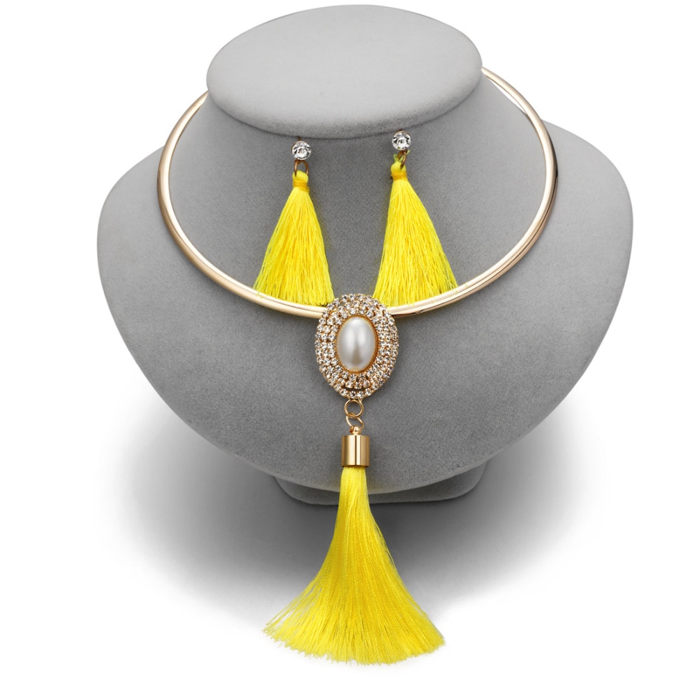 Women'S Boho Style Tassel Jewelry Set 8