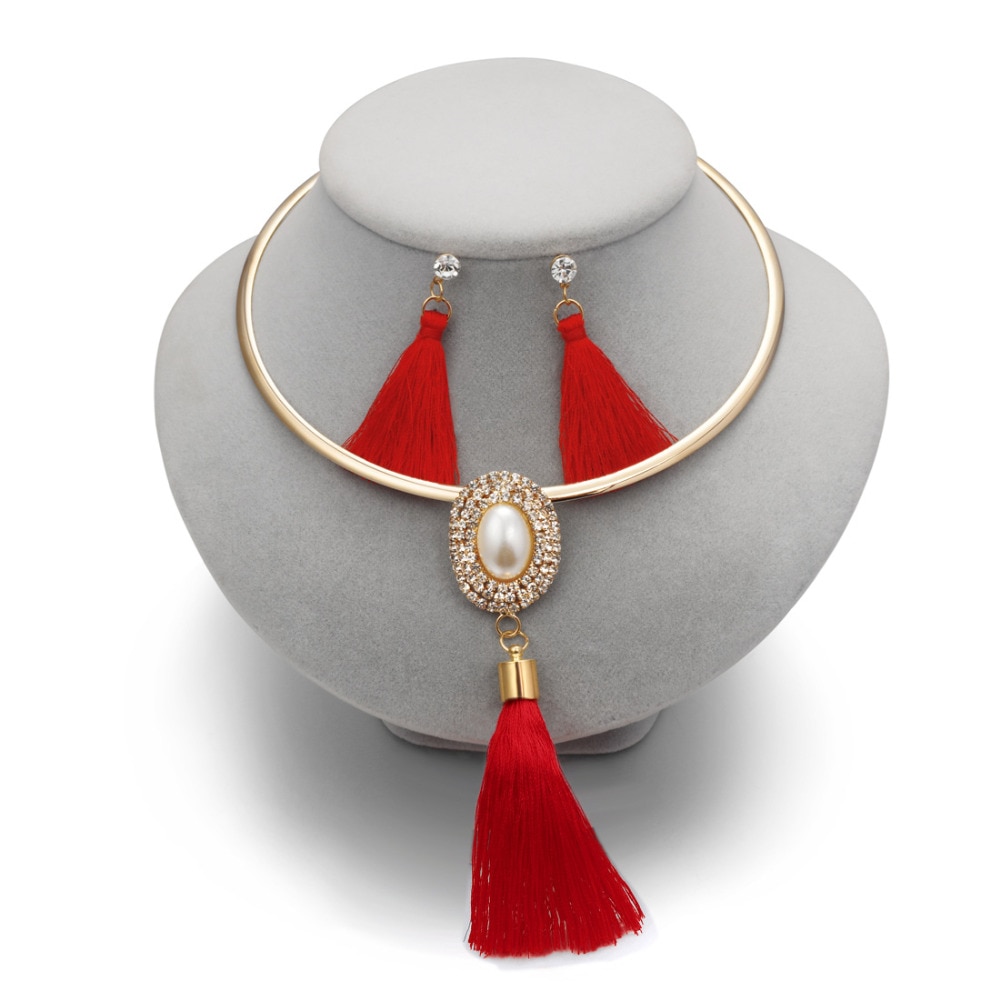 Women'S Boho Style Tassel Jewelry Set 4