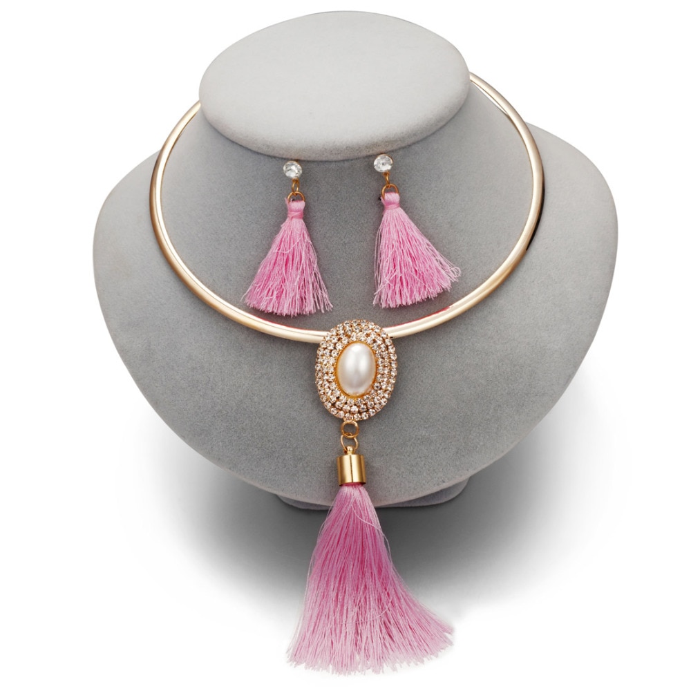 Women'S Boho Style Tassel Jewelry Set 5