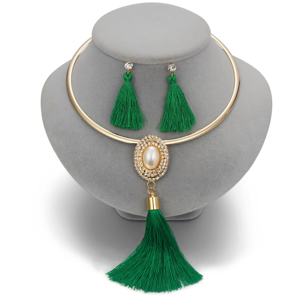 Women'S Boho Style Tassel Jewelry Set 6