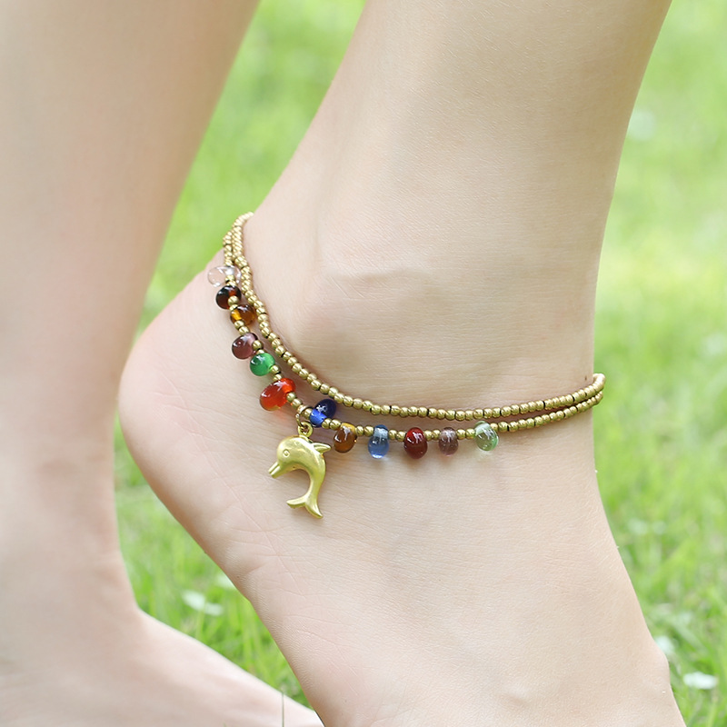 Fashion Boho Summer Handmade Beaded Anklet 4