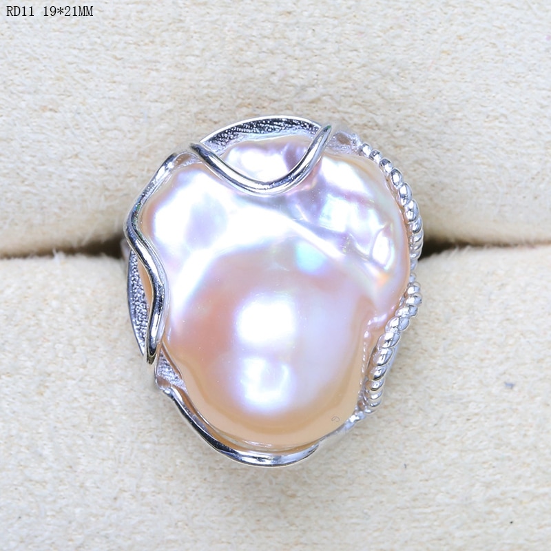 Bohemian Adjustable Pearl Ring For Women 7