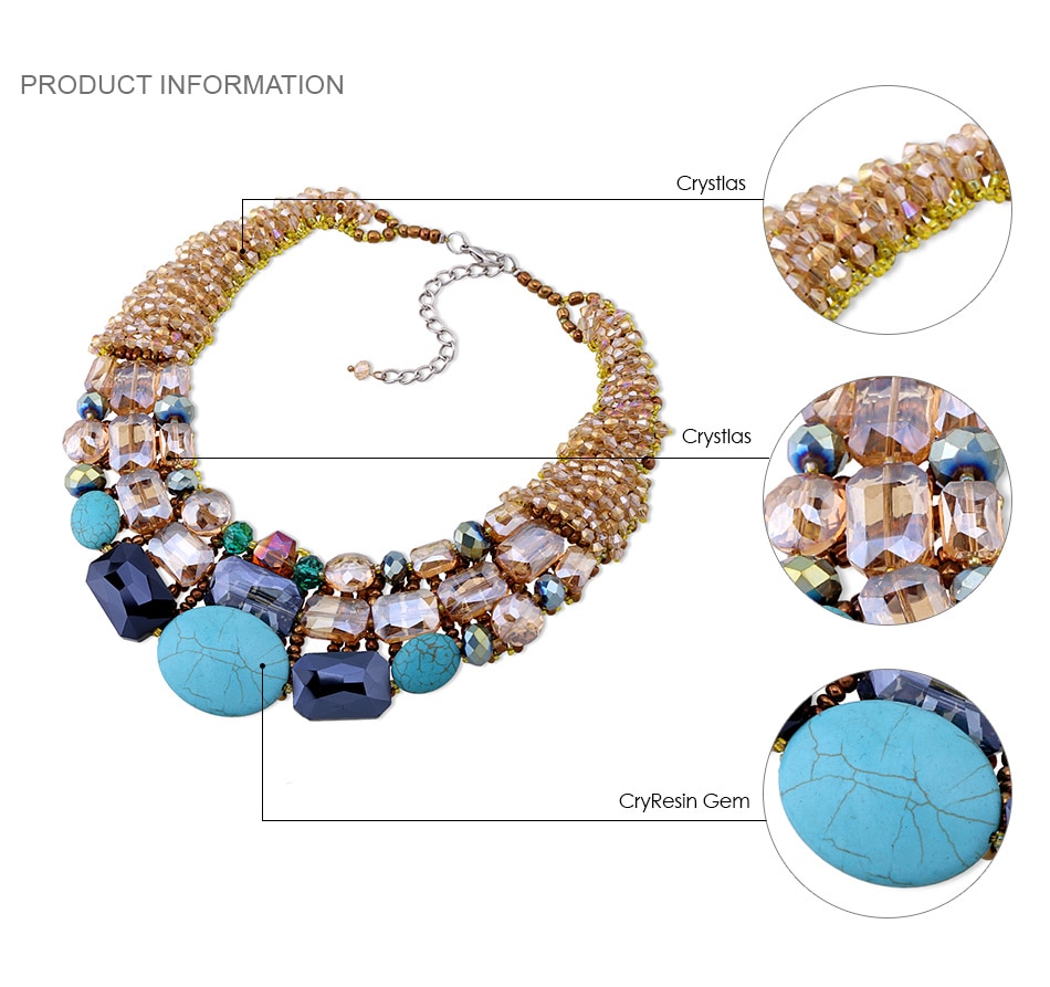 Women'S Multilayered Bohemian Necklace