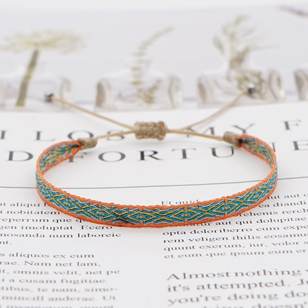 Boho Handmade Braided Bracelet For Women 4