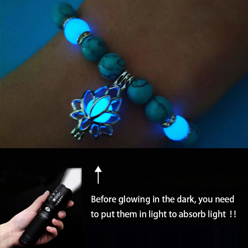 Healing Luminous Glow In The Dark Bracelet 4