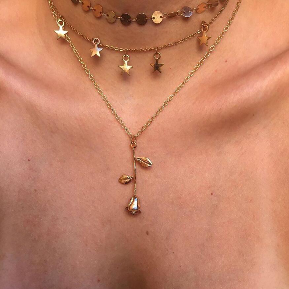 Women’S Fashion Multilayer Necklaces 3